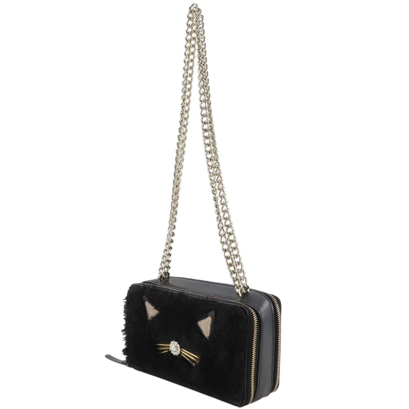 Kate Spade】ケイトスペード キャット チェーンショルダー ショルダー 