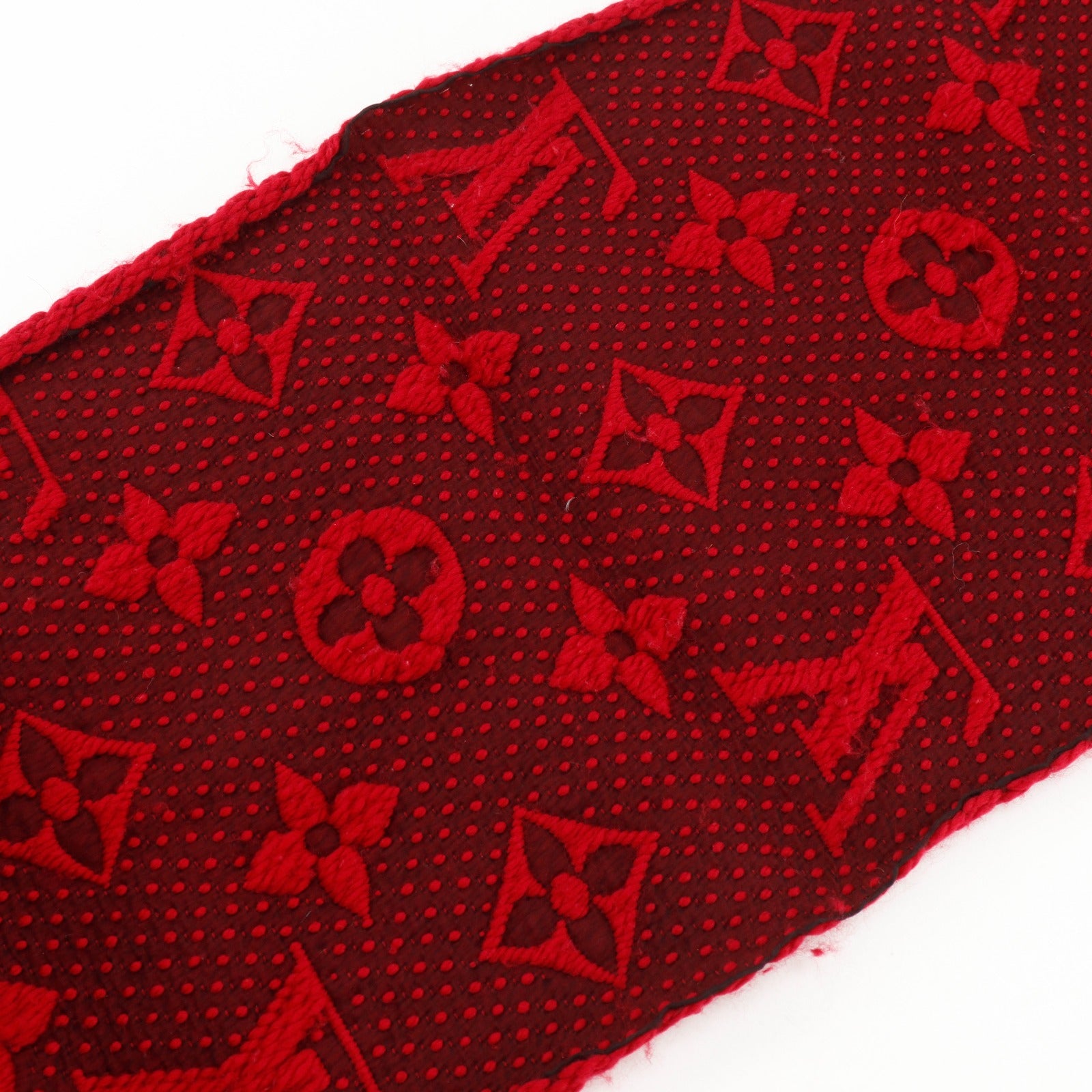 LOUIS VUITTON】ルイ・ヴィトン エシャルプ・ロゴマニア マフラー