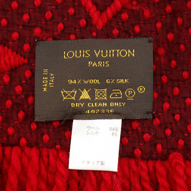 LOUIS VUITTON】ルイ・ヴィトン エシャルプ・ロゴマニア マフラー