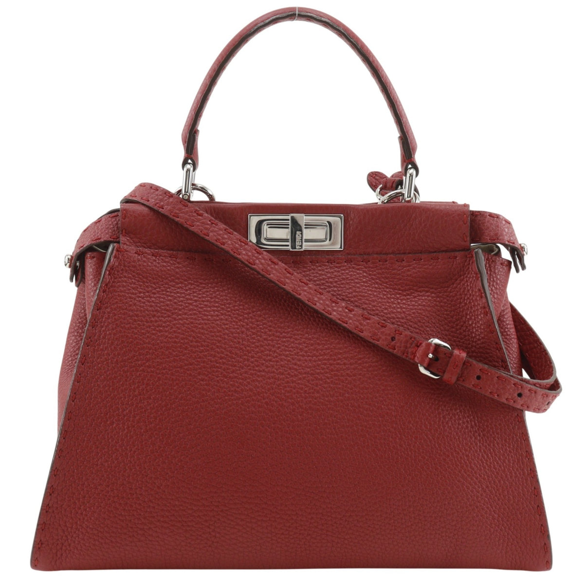 BURBERRY】バーバリー TBモノグラムストライプ Eキャンバス バムバッグ