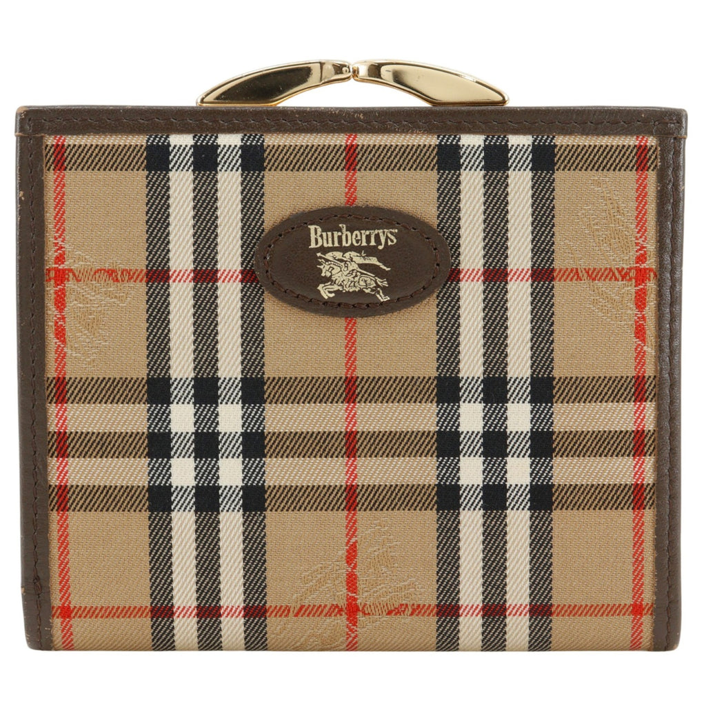 BURBERRY】バーバリー ノバチェック 二つ折り財布 – NISHIKINO VINTAGE