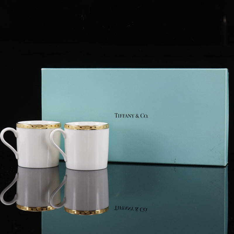 TIFFANY&Co.】ティファニー ペアデミカップ&ソーサー 食器 – NISHIKINO