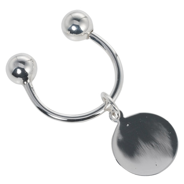 [TIFFANY & CO.] Tiffany 
 key ring 
 Obaltag Silver 925 Ladies A Rank