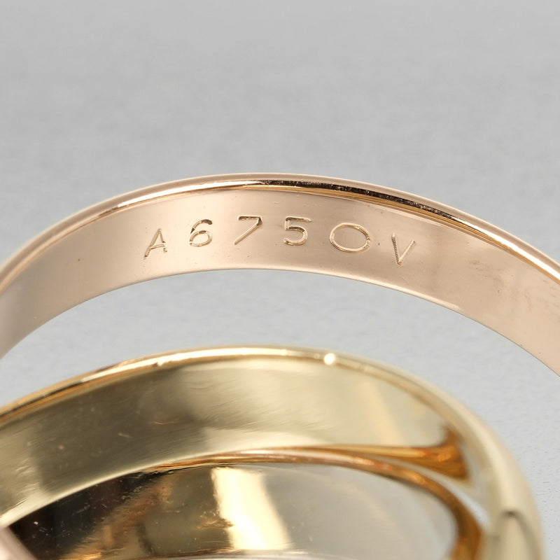 CARTIER】カルティエ トリニティ 13号 リング・指輪 K18ゴールド×YG PG