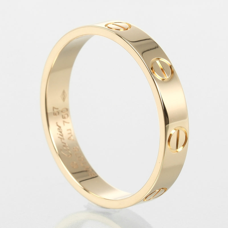[卡地亚]卡地亚迷你爱婚礼第16号戒指 /戒指K18黄金大约3.45克迷你爱婚礼女士