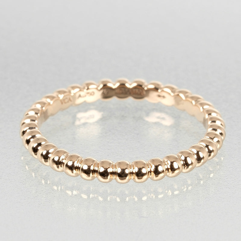 [VAN CLEEF & ARPELS] Van Cleef & Arpel 
 Perle Small 8.5 Ring / Ring 
 K18 Pink Gold Approximately 2.02g Perrelet Small Ladies A+Rank