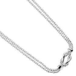 TIFFANY&Co.】ティファニー ダブルロープ ネックレス シルバー925 約30.17g Double rope レディースAランク –  KYOTO NISHIKINO