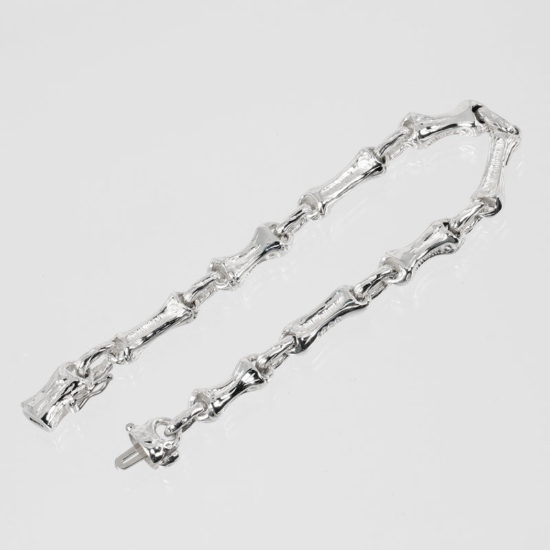 [Tiffany & co.] Tiffany 
 Brazalete de bambú 
 17cm Silver 925 alrededor de los brazos alrededor de 24.1g cadena de bambú damas un rango
