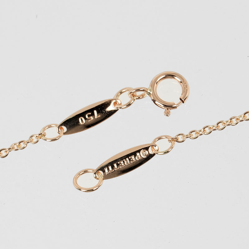 [Tiffany & Co.] Tiffany 
 Viser Yard 팔찌 
 K18 Pink Gold X Diamond 약 1.38g에 의해 마당 숙녀 A+Rank