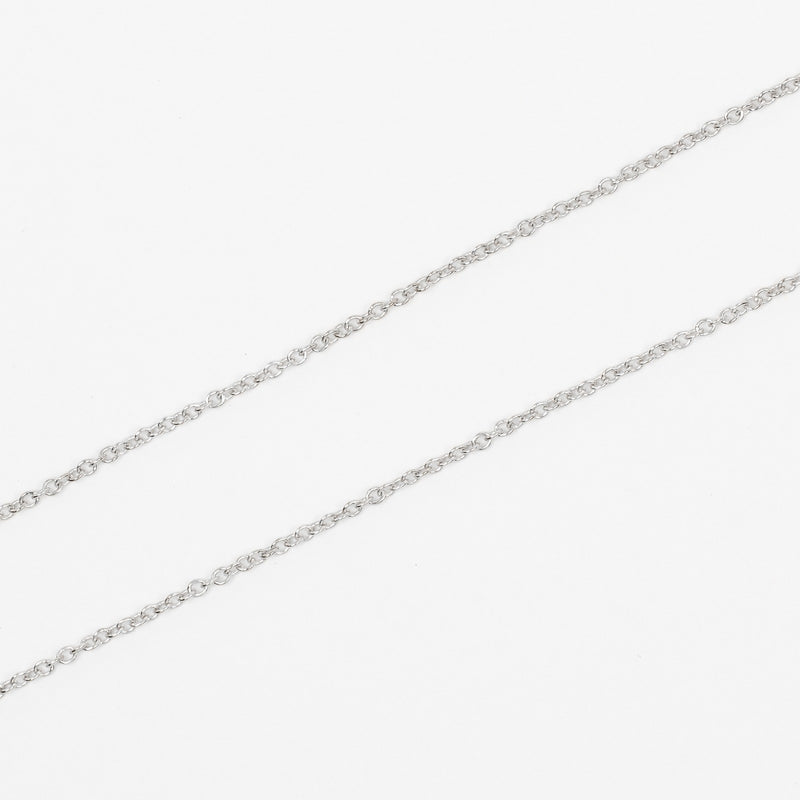 TIFFANY&Co.】ティファニー Tスクエア ネックレス K18ホワイトゴールド