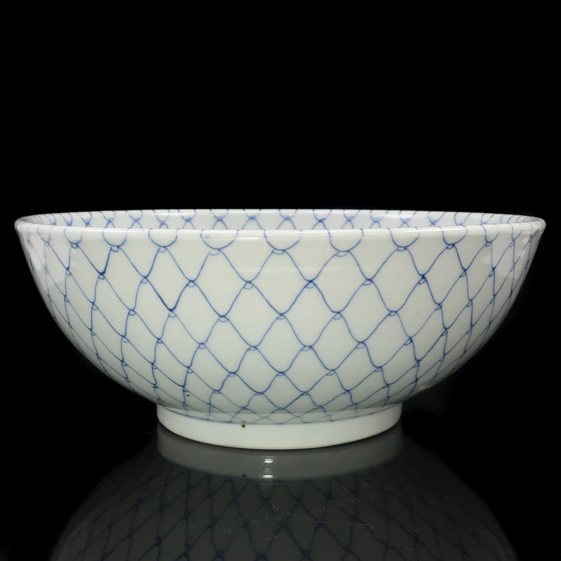 【Imari】伊万里焼 【 萬延年製 款 】 古伊万里 網目 鉢 骨董品