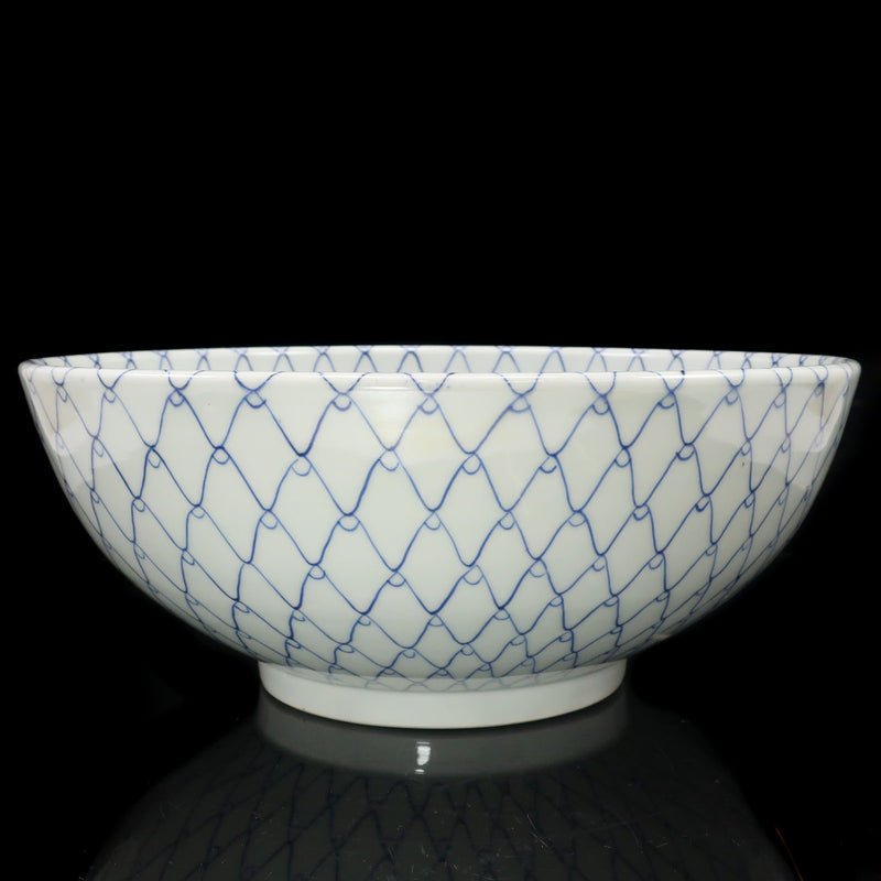 [伊万里] 伊万里烧 [Manen 制造] 旧伊万里网碗古董