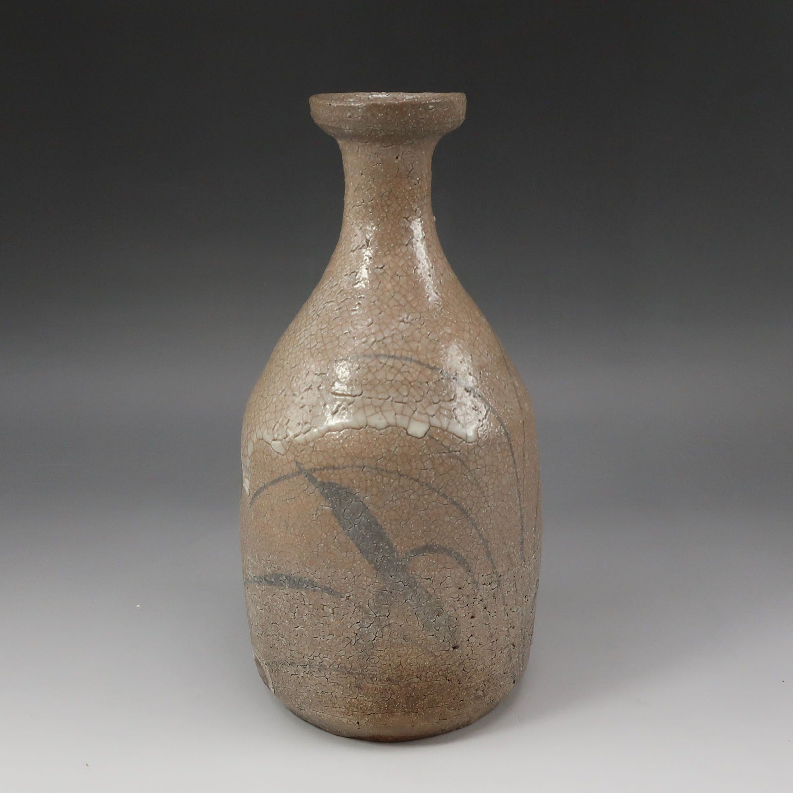 Karatsuyaki】唐津焼 中里重利 造 絵唐津徳利 骨董品 – NISHIKINO