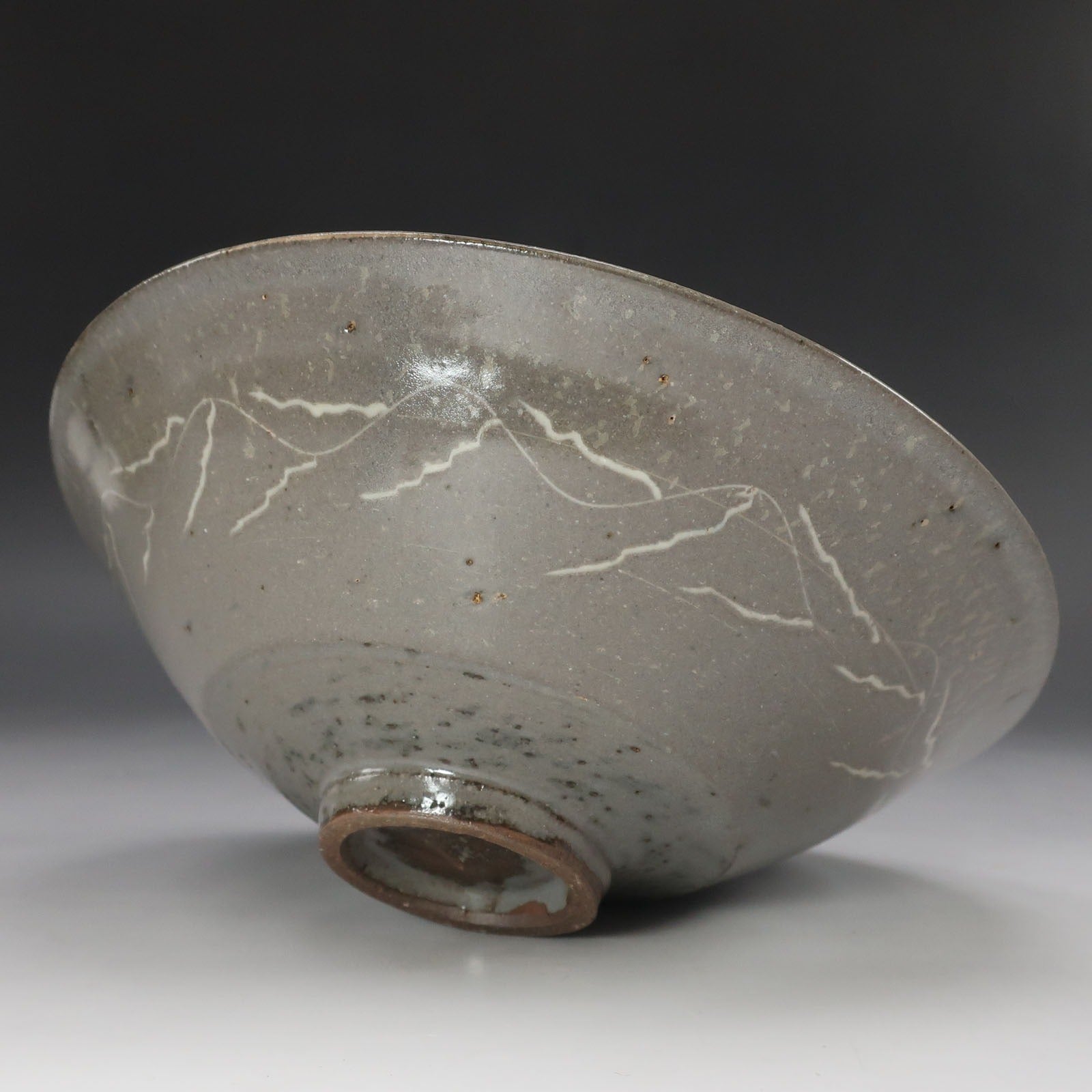 人間国宝 松井康成 】 造 白黒象嵌茶碗 陶磁器 骨董品 – NISHIKINO