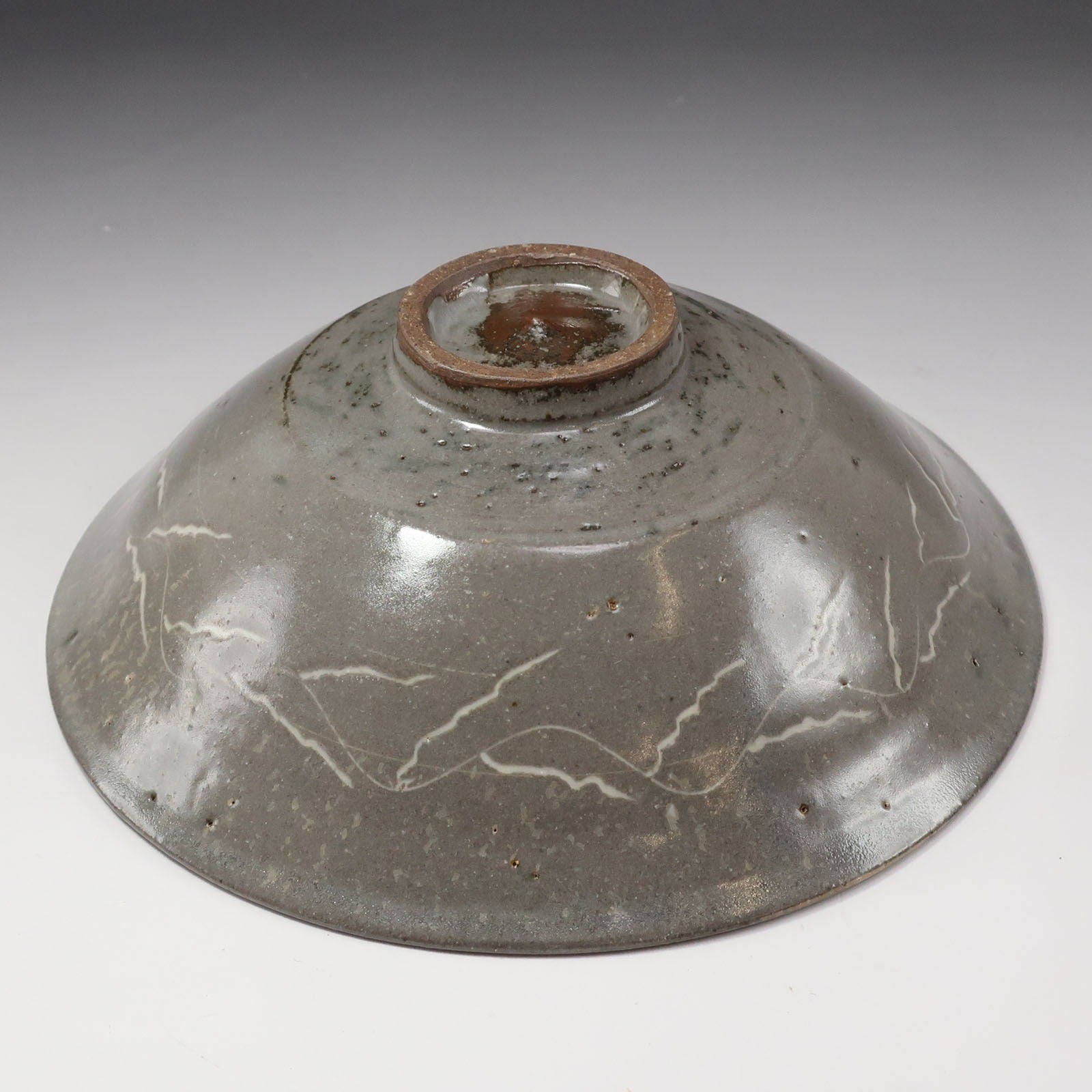 人間国宝 松井康成 】 造 白黒象嵌茶碗 陶磁器 骨董品 – NISHIKINO