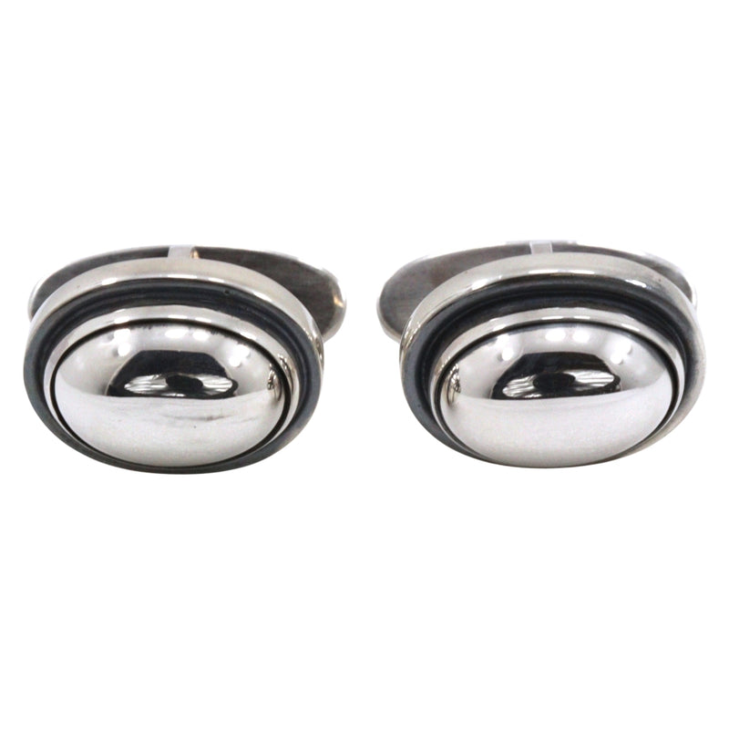 [Georg Jensen] Georg Jensen Round Cuffs