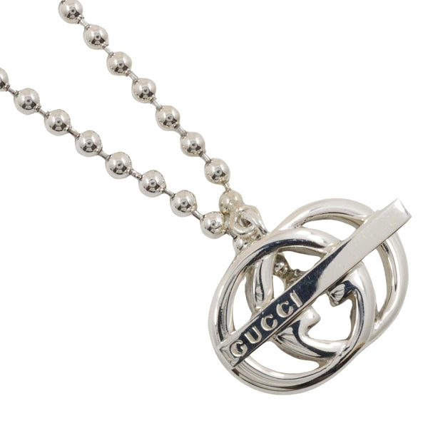 [GUCCI] Gucci 
 Interlocking G Necklace
 Silver 925 Approximately 19.6g Interlocking G Unisex