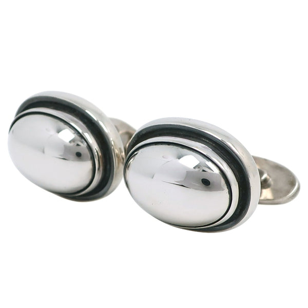 [Georg Jensen] Georg Jensen Oval Cuffs