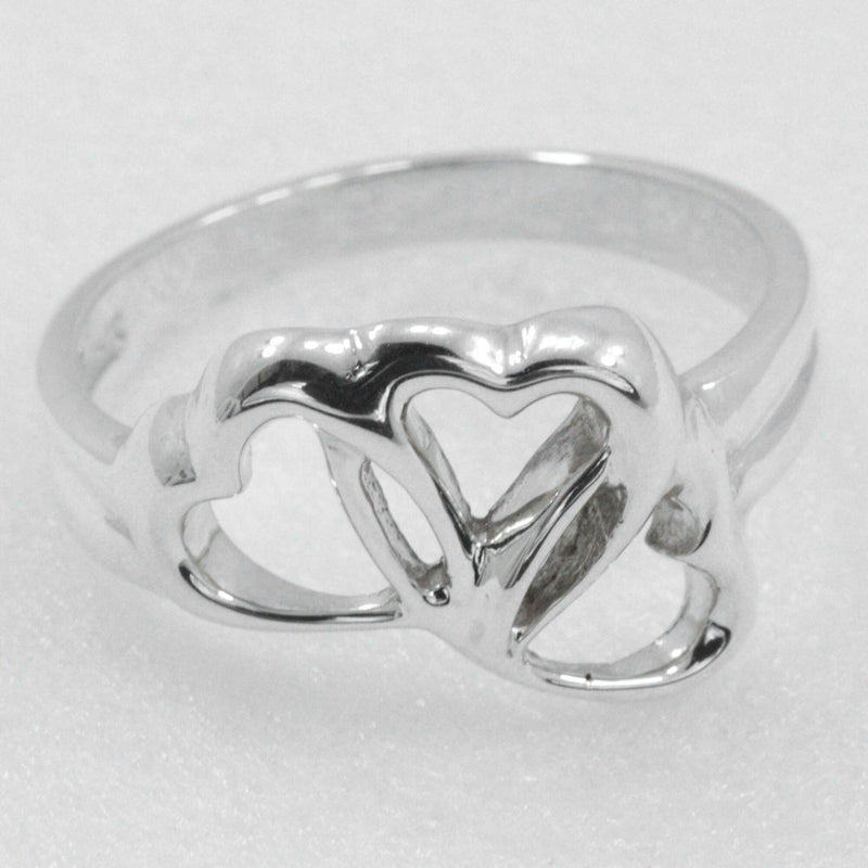 TIFFANY＆Co.　ティファニーリング　トリプル　ハート　指輪　12.5号 TIFFANY&Co.】ティファニー トリプルハート リング・指輪 12.5号