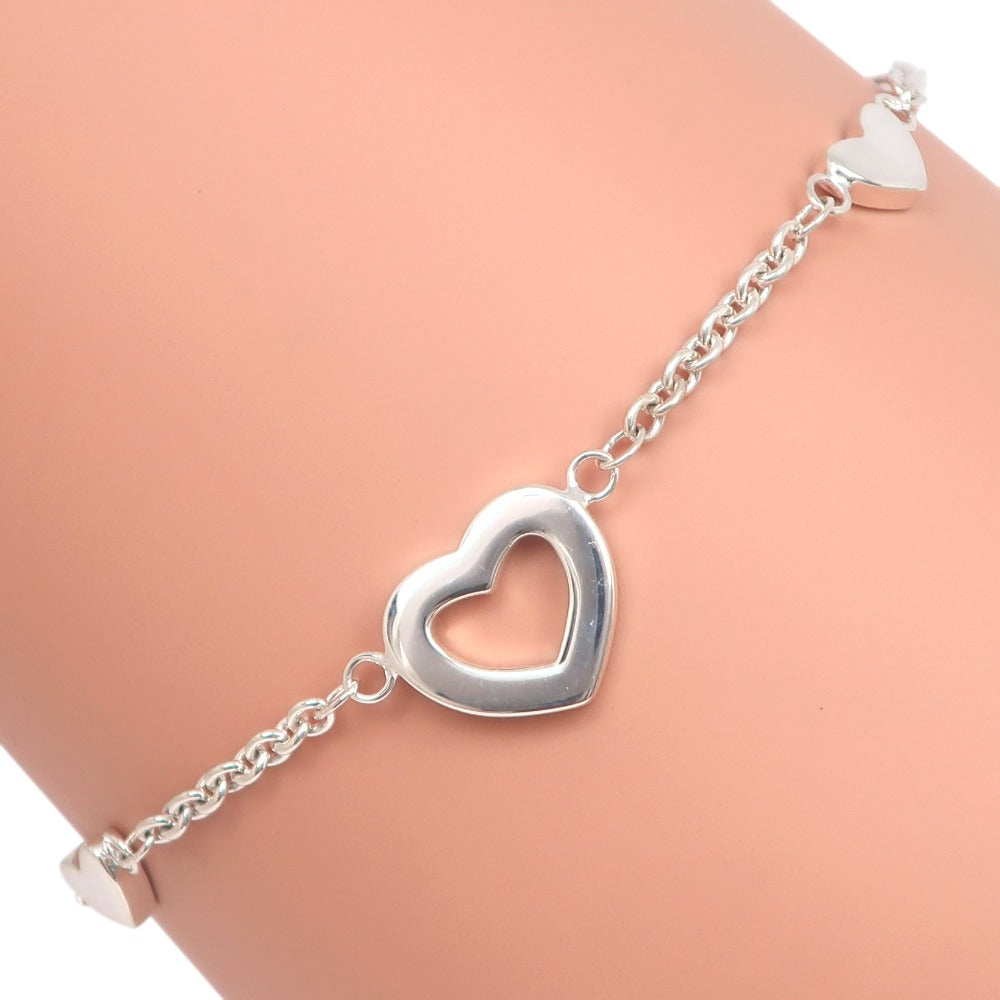 TIFFANY&Co.】ティファニー ハートリンク ブレスレット シルバー925 約6.8g Heart link レディースAランク – KYOTO  NISHIKINO