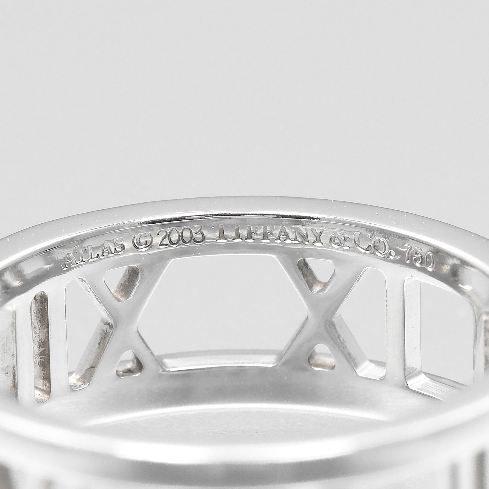 TIFFANY&Co.】ティファニー オーブンアトラス リング・指輪 14号