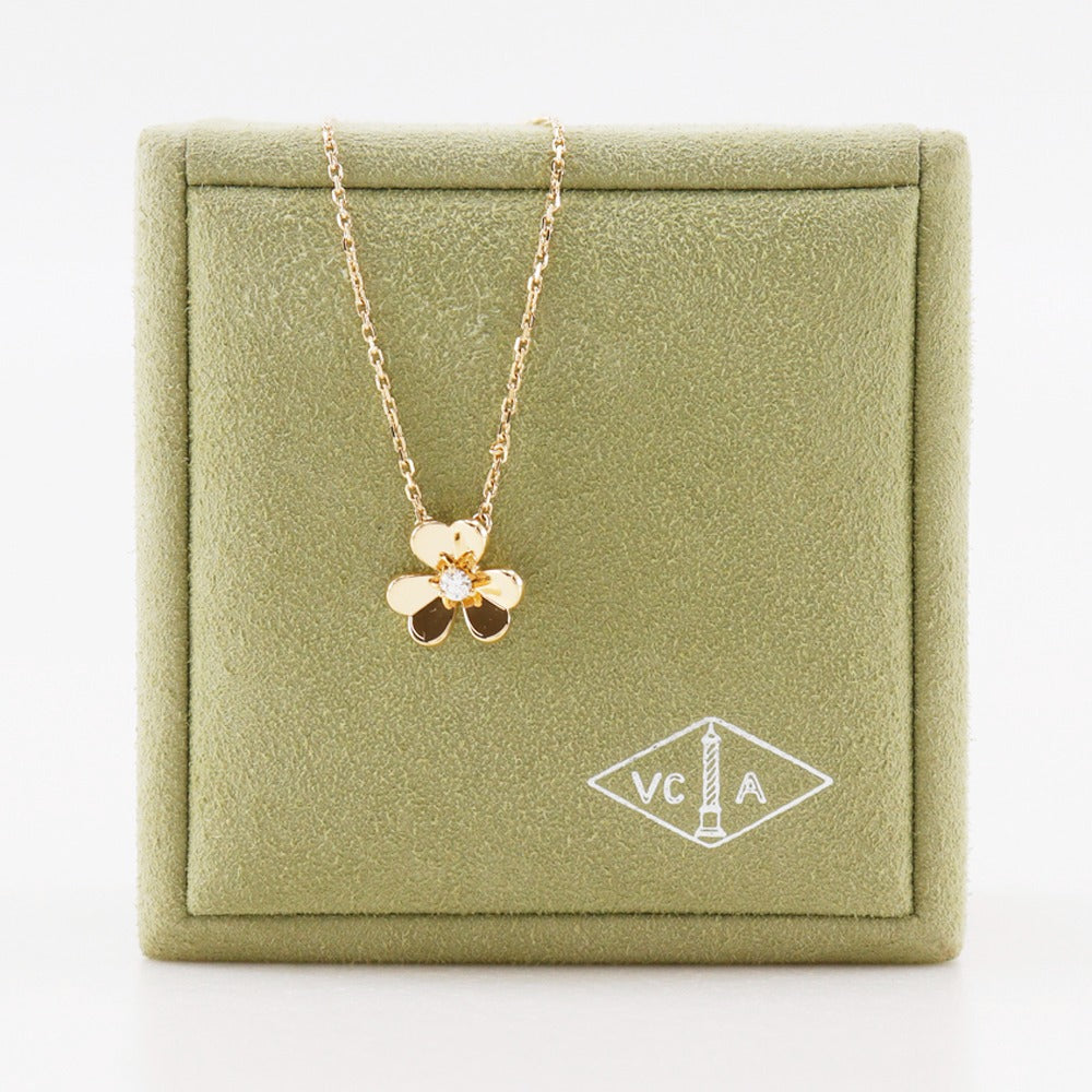 ☆Van Cleef & Arpels フリヴォルミニYG ネックレス［未使用］ Van Cleef & Arpels】ヴァンクリーフ＆アーペル フリヴォルミニ