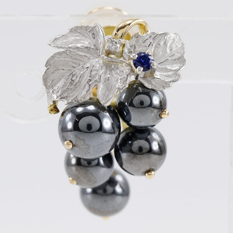 [NOBUKO ISHIKAWA] Ishikawa Nobuko Grape Motif Earring