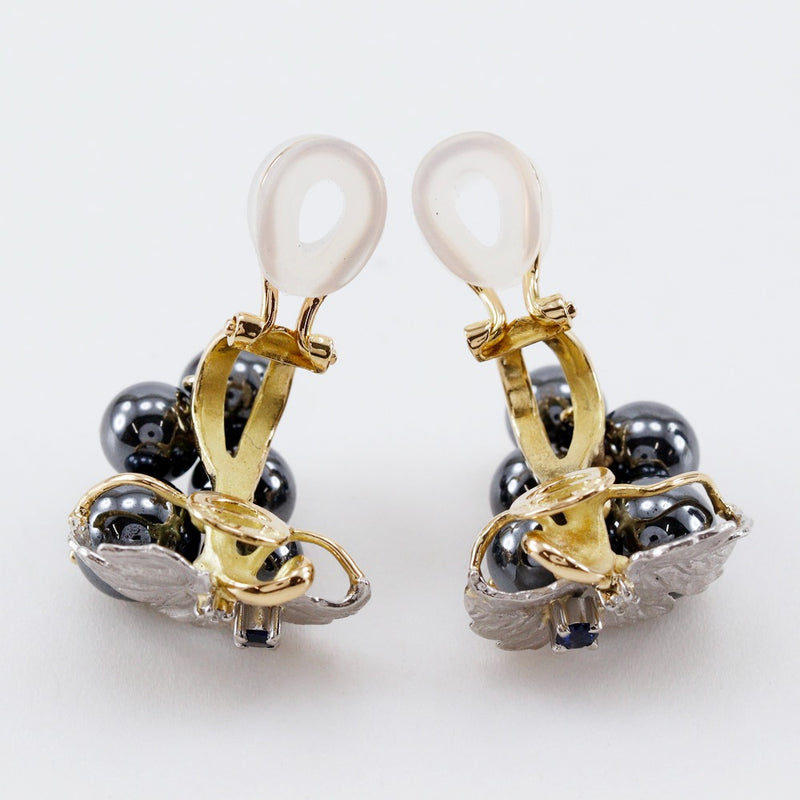 [NOBUKO ISHIKAWA] Ishikawa Nobuko Grape Motif Earring