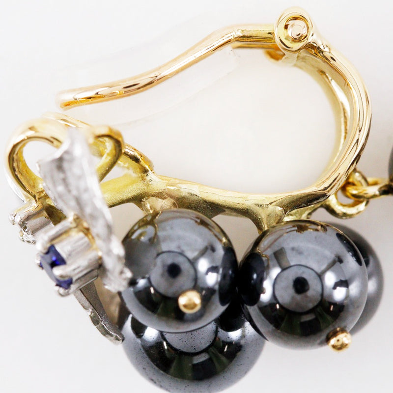 [NOBUKO ISHIKAWA] Ishikawa Nobuko Grape Motif Earring