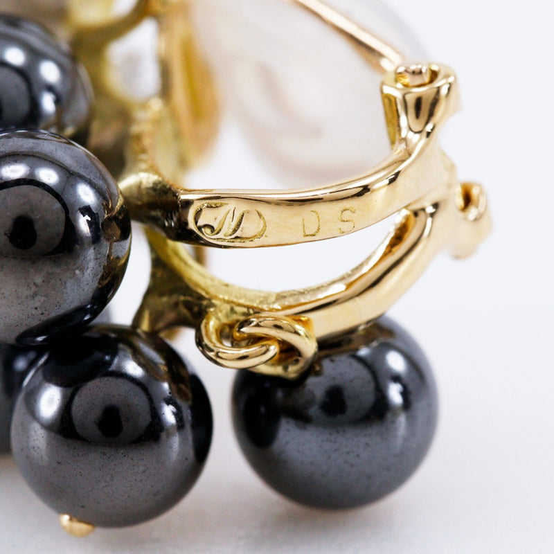 [NOBUKO ISHIKAWA] Ishikawa Nobuko Grape Motif Earring