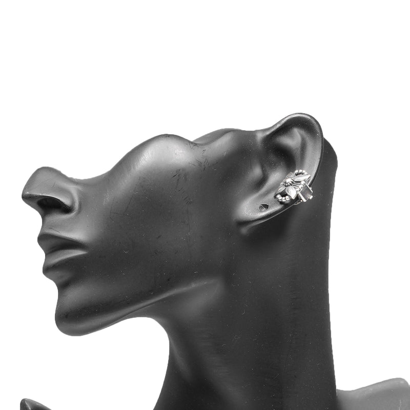 [Georg Jensen] Georg Jensen Edelweiss Pendientes vintage