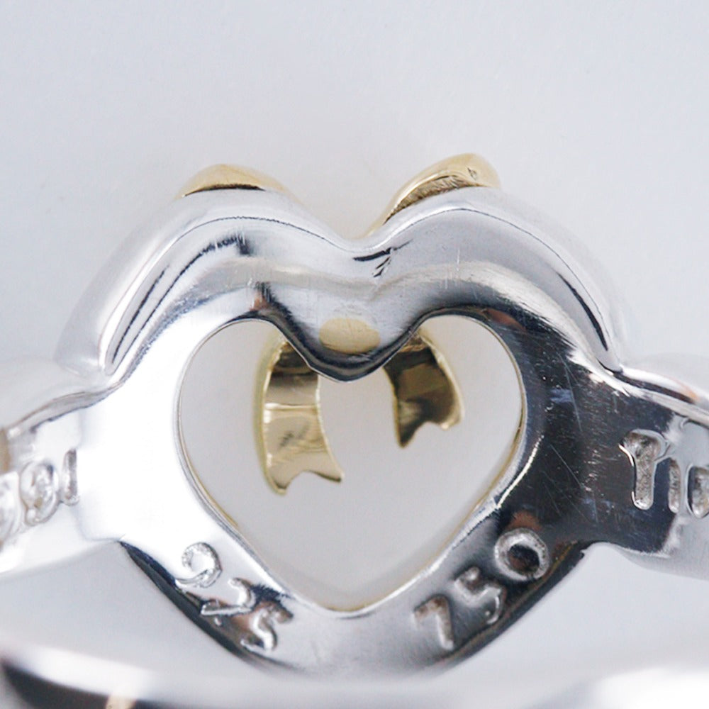 TIFFANY&Co.】ティファニー ハートリボン リング・指輪 7.5号