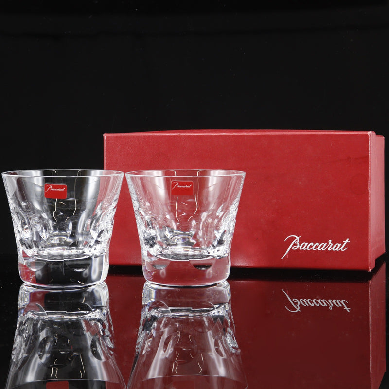 [Baccarat] Baccarat Beluga Pair Rock Glass Tableware