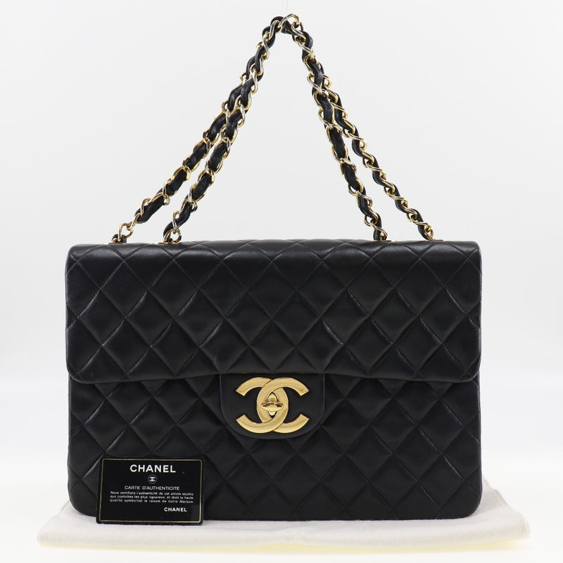 CHANEL】シャネル デカマトラッセ34 ショルダーバッグ チェーン ...