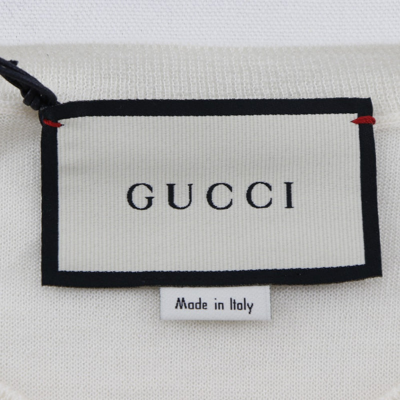 [GUCCI] Gucci 
 Knit 
 624291 cashmere x polyester white ladies S rank