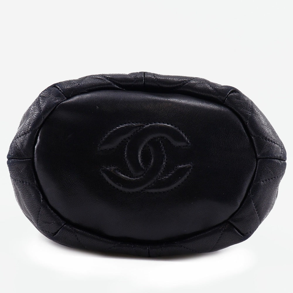 CHANEL】シャネル 巾着チェーンショルダー ショルダーバッグ