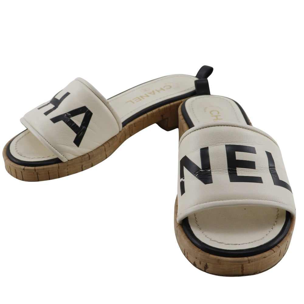 CHANEL】シャネル ロゴ ミュール G34876 – NISHIKINO VINTAGE KYOTO