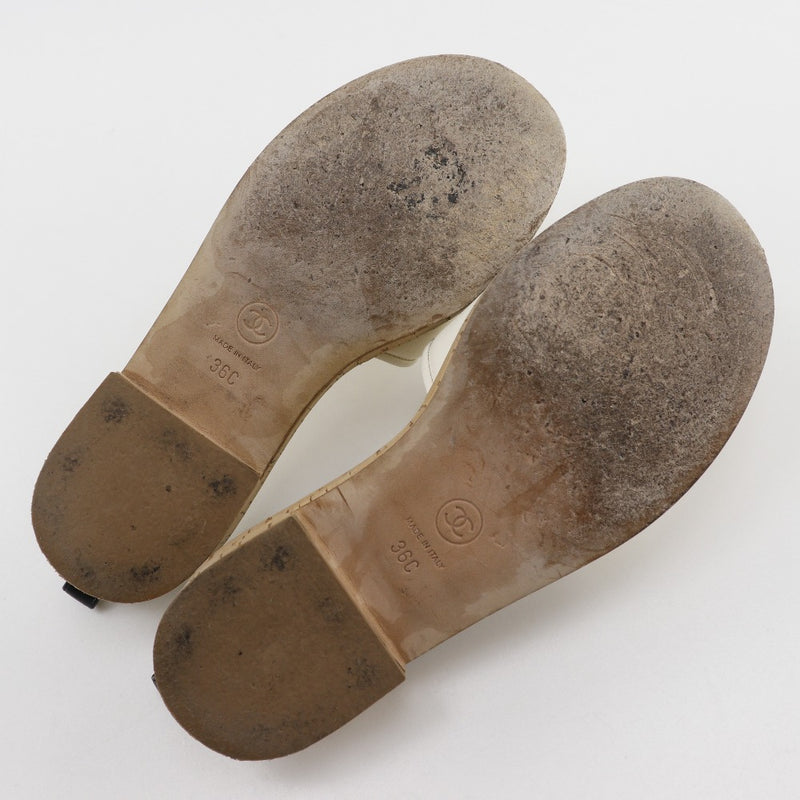 [CHANEL] Mules à logo Chanel 
 G34876