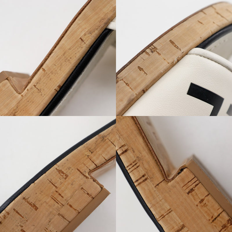 [CHANEL] Mules à logo Chanel 
 G34876