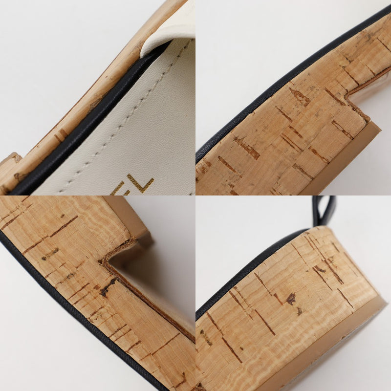 [CHANEL] Mules à logo Chanel 
 G34876