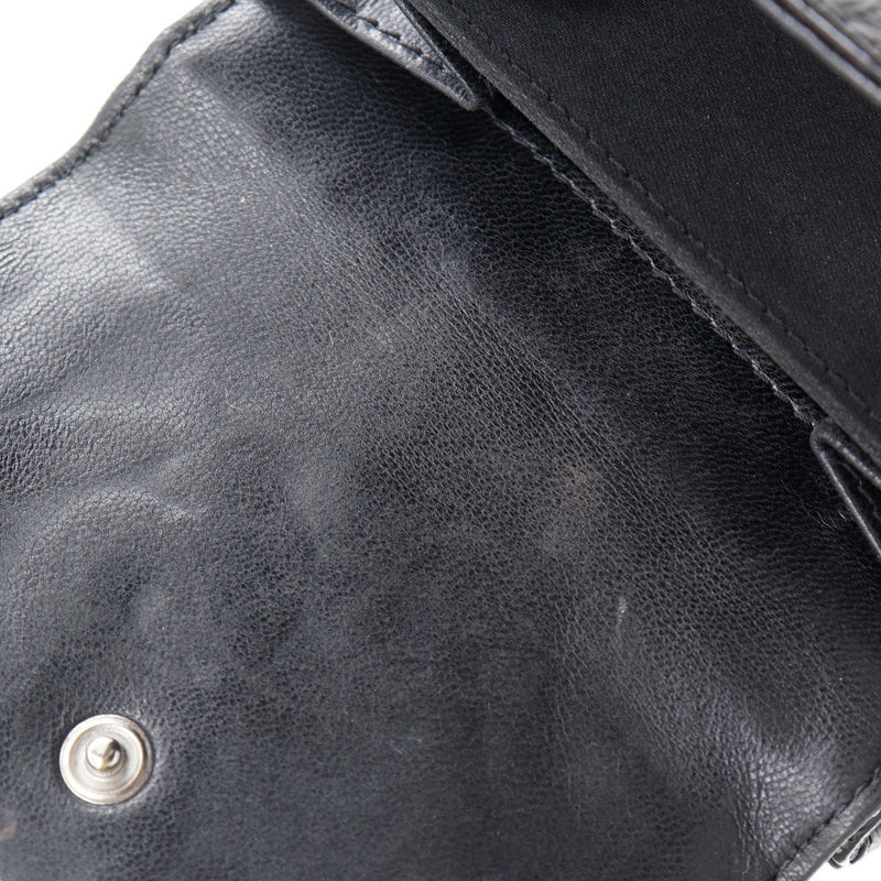 [CHANEL] Portefeuille à deux volets Chanel Icon Line 
 A37152