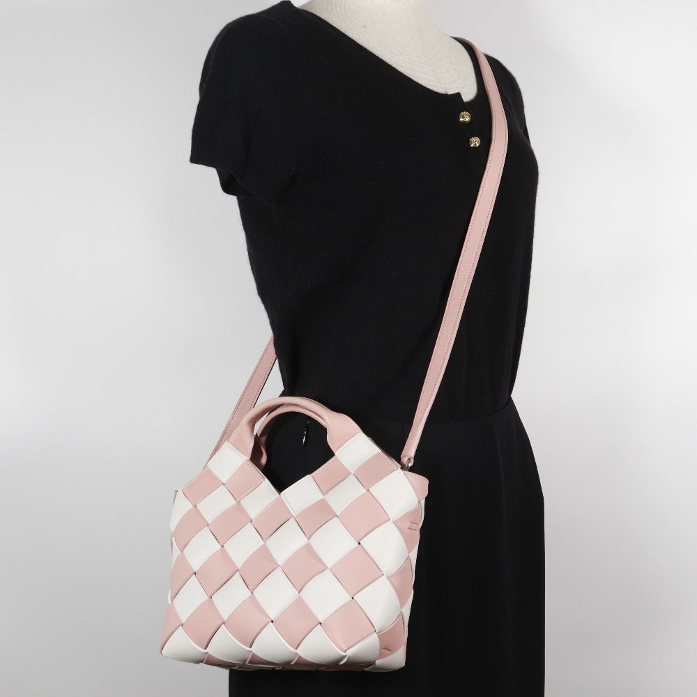 【Buuud】【美品】ロエベ　ウーブンバスケットスモールバッグ Buuud】【美品】ロエベ ウーブンバスケットスモールバッグ 楽天