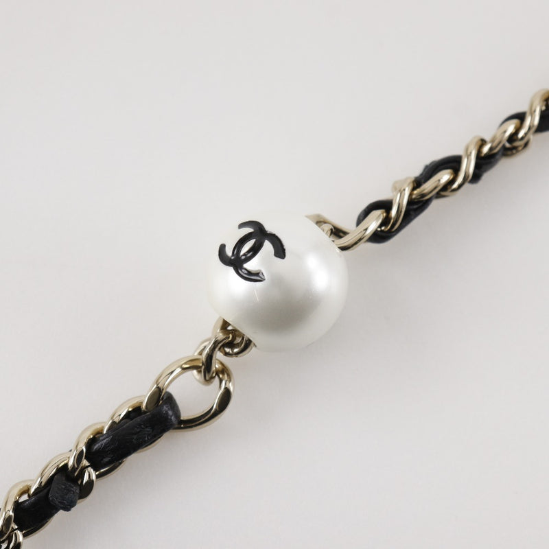 CHANEL】シャネル パールチェーンショルダー ショルダーバッグ AS1533