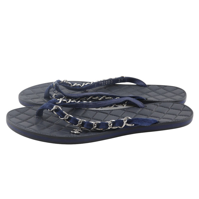 [CHANEL] Sandales de plage Chanel Cocomark 
 G30880