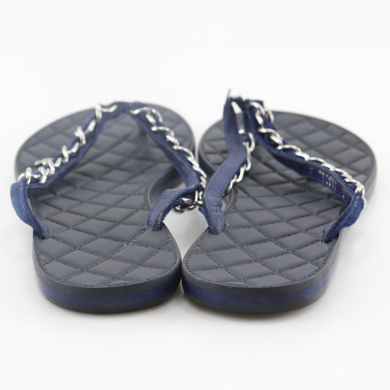 [CHANEL] Sandales de plage Chanel Cocomark 
 G30880