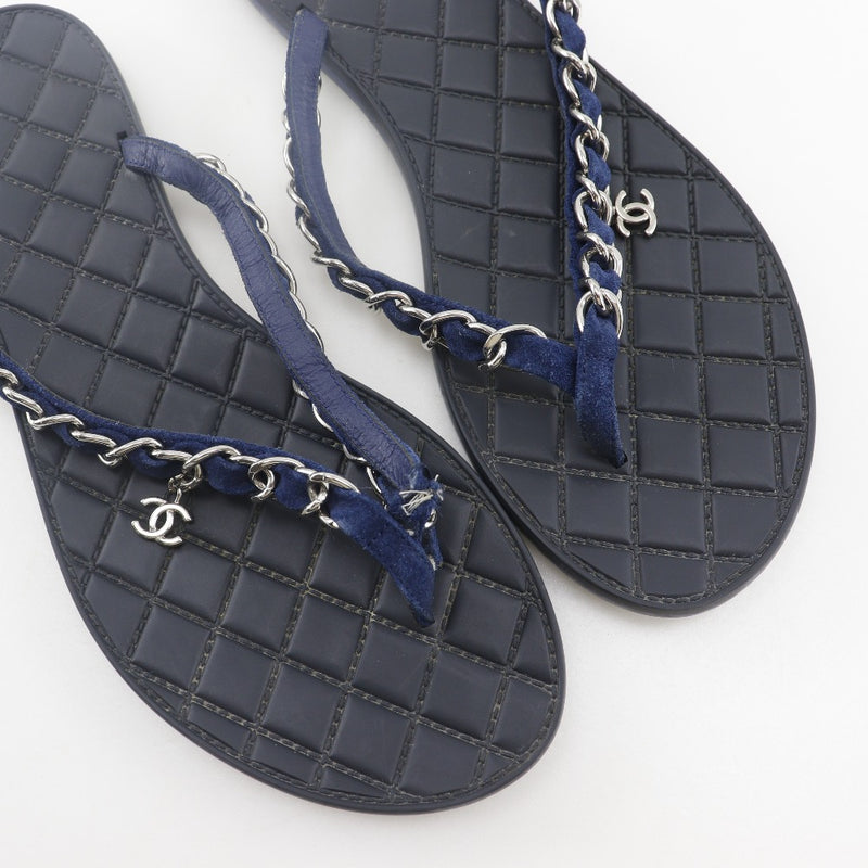 [CHANEL] Sandales de plage Chanel Cocomark 
 G30880