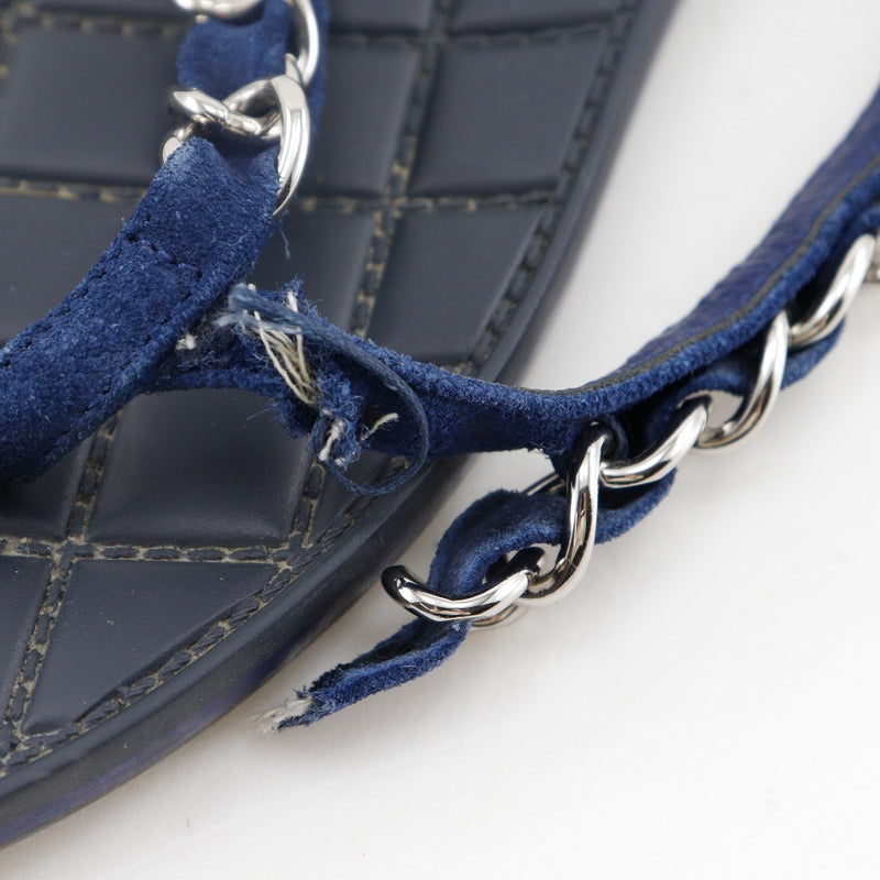 [CHANEL] Sandales de plage Chanel Cocomark 
 G30880