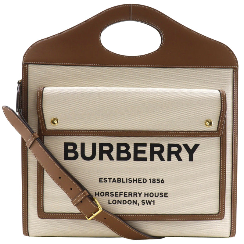 【BURBERRY】バーバリー ミディアム ポケットバッグ ハンドバッグ
 8031745