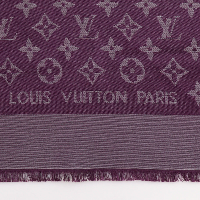 LOUIS VUITTON】ルイ・ヴィトン モノグラム・シャイン ストール 410460