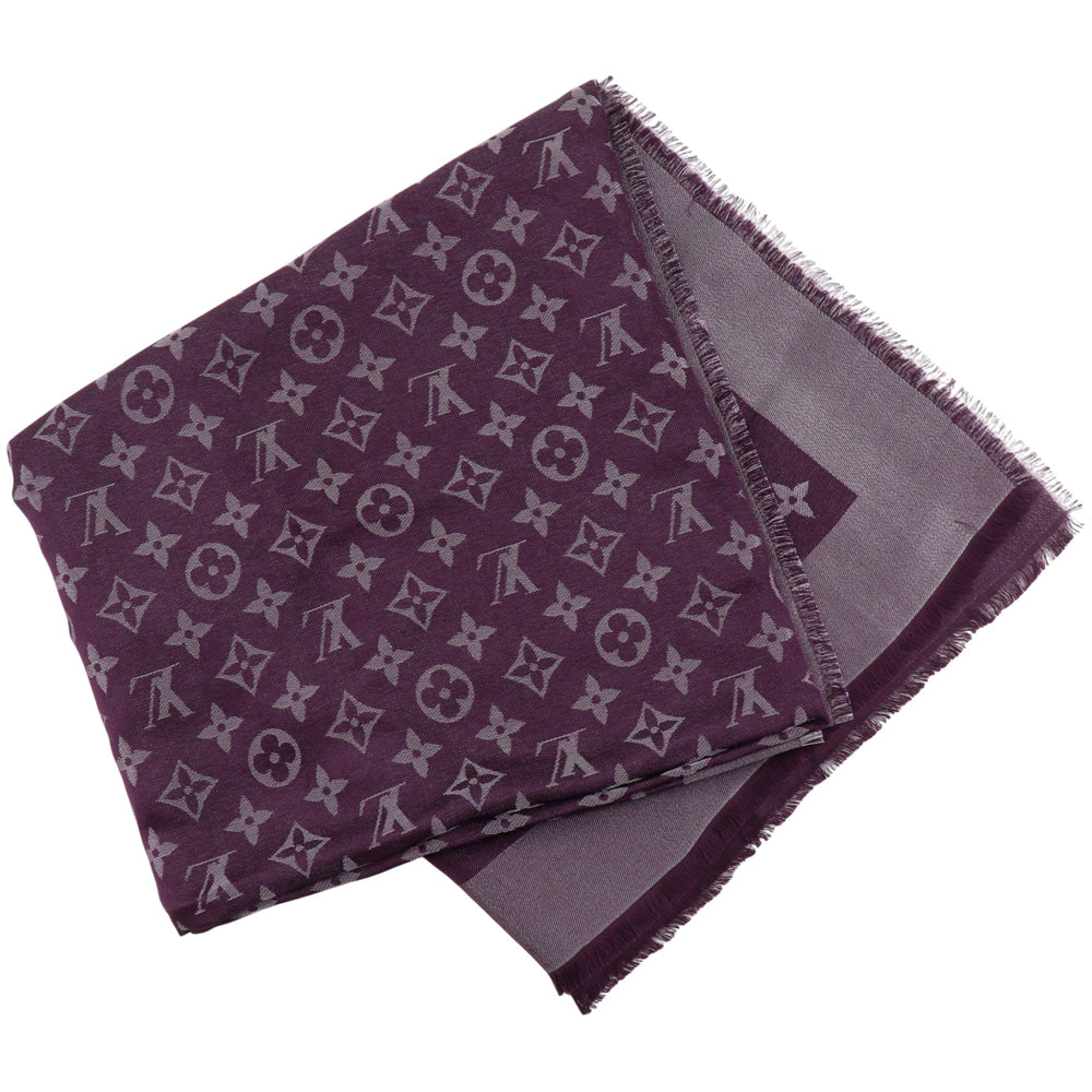 LOUIS VUITTON】ルイ・ヴィトン モノグラム・シャイン ストール 410460